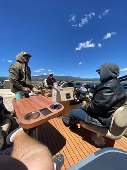 Boat photo for Full Day Pontoon Fishing Trip