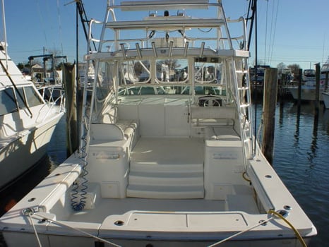Boat photo for Overnight Offshore - 38' Luhrs