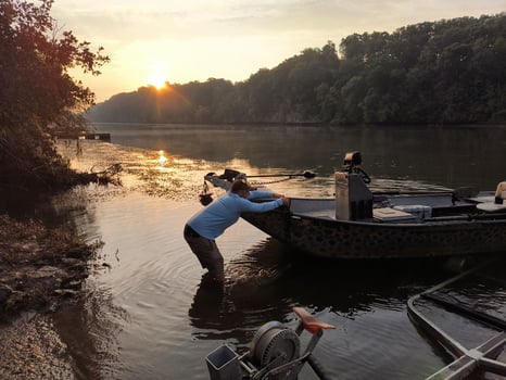 Boat photo for East Tennessee River Bass Fishing