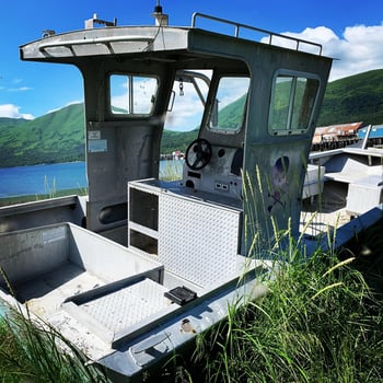 Boat photo for 6-Day Wilderness Lodge Trip