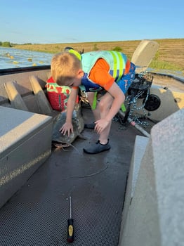 Boat photo for Arkansas Catfish Noodling
