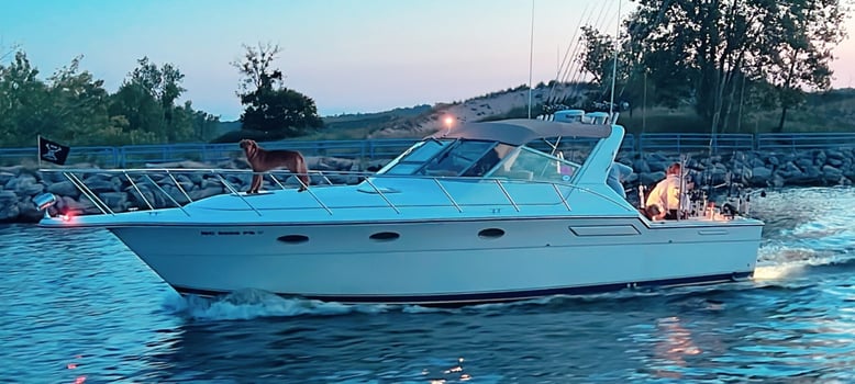 Boat photo for Lake Michigan Fishing Trip