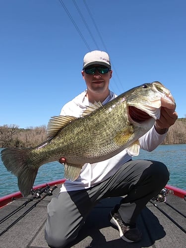 Central Texas Bass Fishing in Spicewood