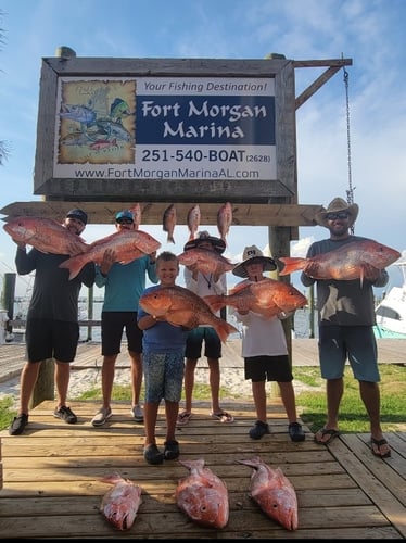 Fort Morgan Bottom Fishing Trip - 38' Luhrs