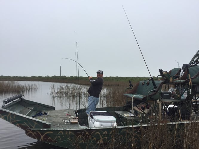 Full Day Airboat Redfishing In Port O'Connor
