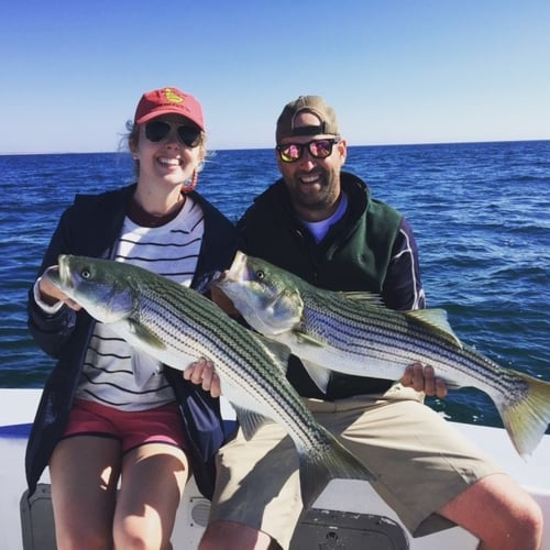 Early Season Striper - 26’ Regulator In Chatham