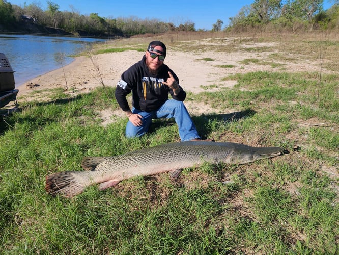 World Record Alligator Gar Adventure in Coldspring