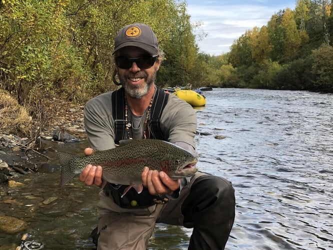 Pike In The Alaska Wilderness In Talkeetna