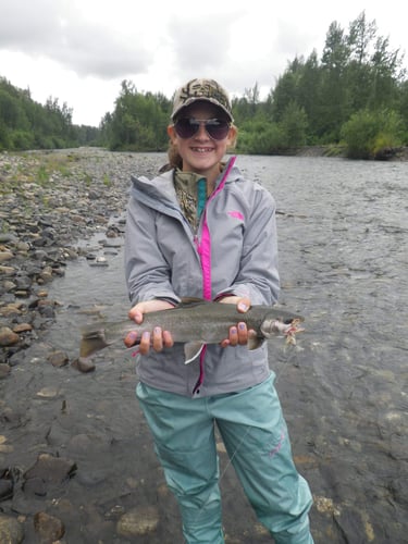 Pike In The Alaska Wilderness In Talkeetna