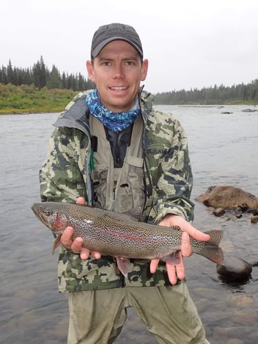 Pike In The Alaska Wilderness In Talkeetna