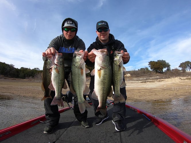 Central Texas Bass Fishing In Spicewood