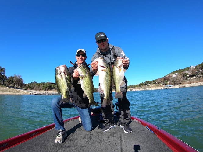 Central Texas Bass Fishing In Spicewood