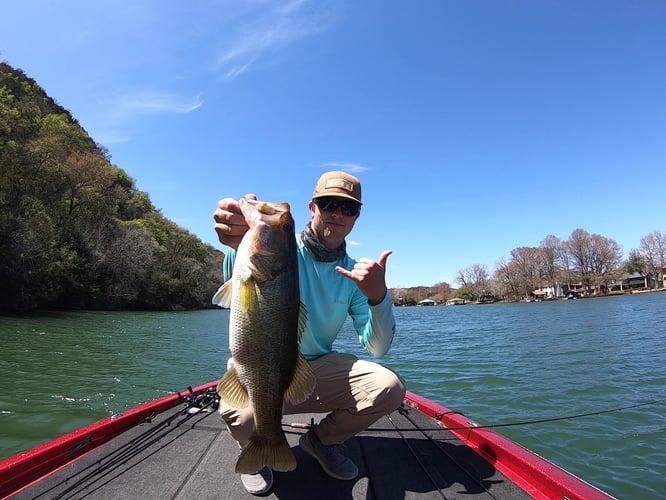 Central Texas Bass Fishing In Spicewood