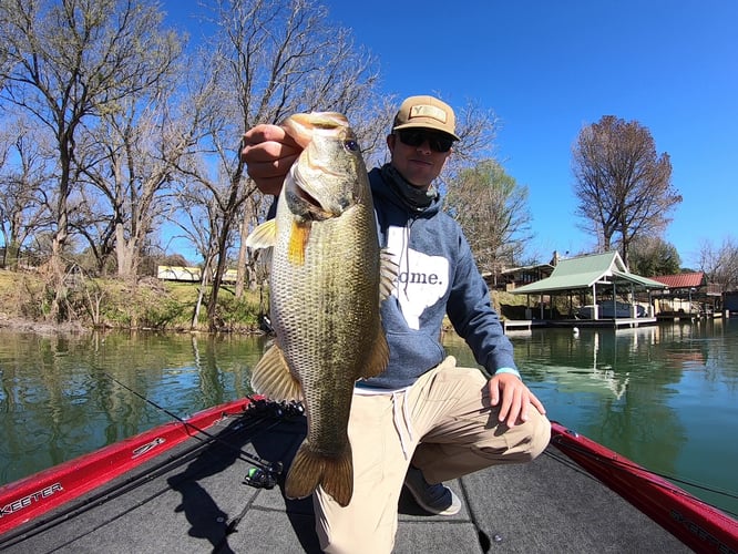 Central Texas Bass Fishing In Spicewood