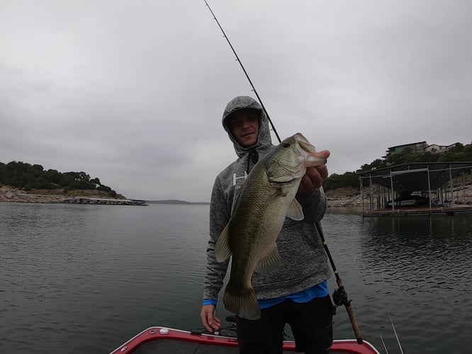 Central Texas Bass Fishing in Spicewood