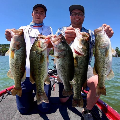 Central Texas Bass Fishing In Spicewood