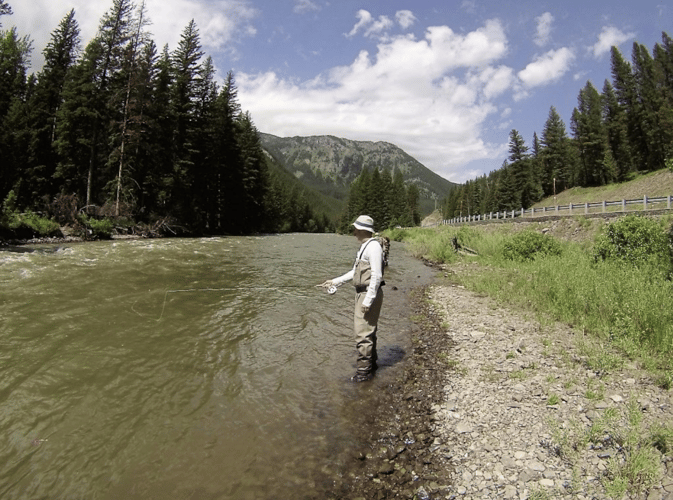 Half Day Walk And Wade In Big Sky