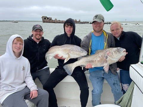 Galveston Jetty Roundup In Galveston