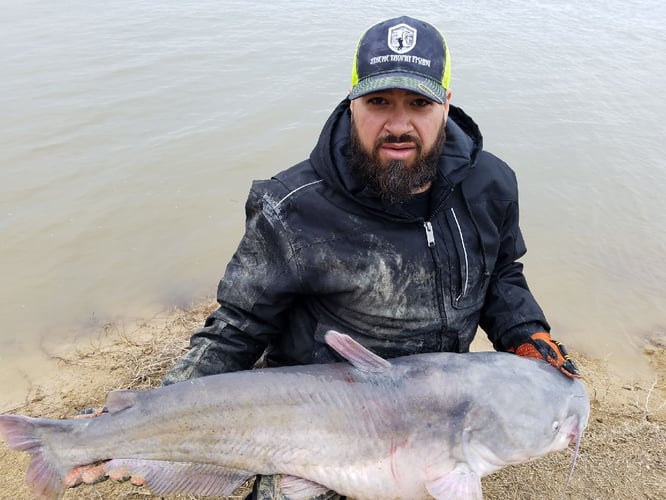 Lake Ray Hubbard Trophy Catfish Trip In Dallas