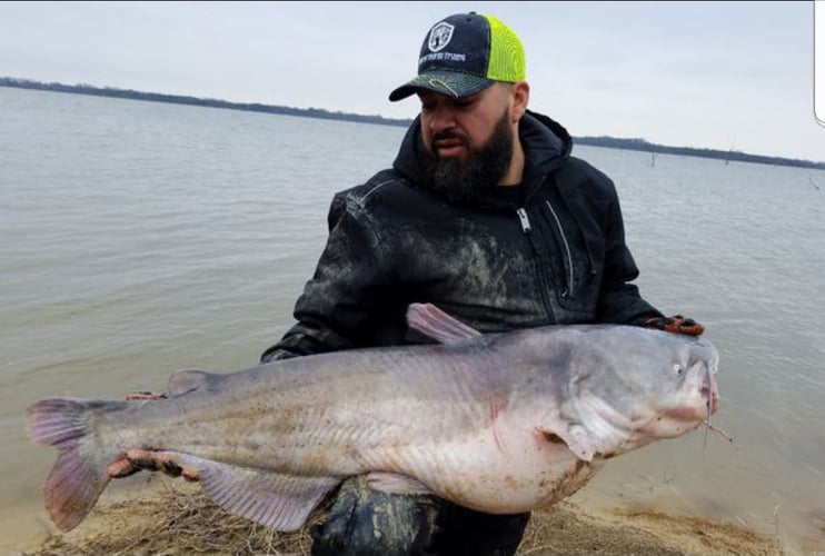 Lake Ray Hubbard Trophy Catfish Trip In Dallas