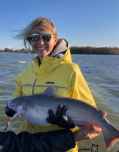 Lake Ray Hubbard Trophy Catfish Trip In Dallas