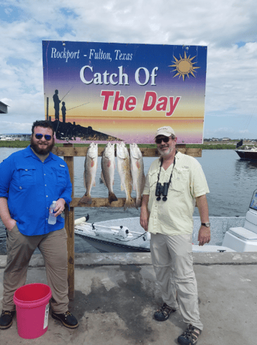 Ropin' Reds Inshore Adventure in Rockport