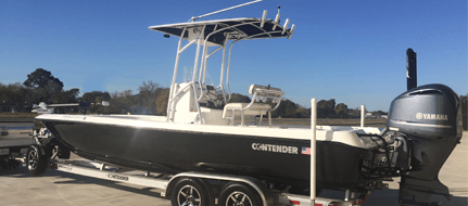 Full Day or Half-day Fishing Trip - 25’ Contender