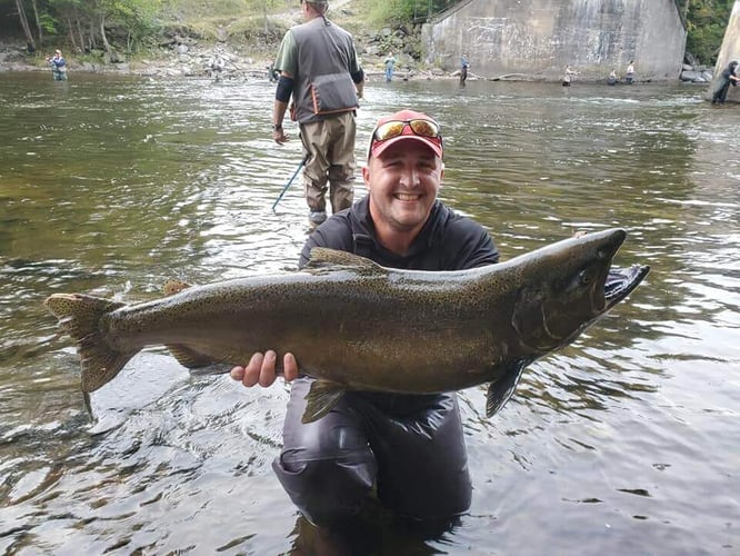 Salmon & Trout Fishing ( Sep 15 - Apr 25 ) - 18’ Hyde