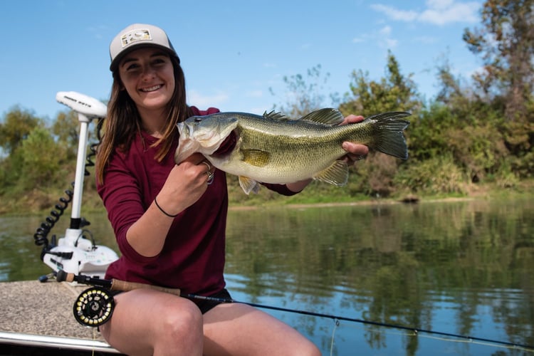 Colorado River Bass Fishing in Austin