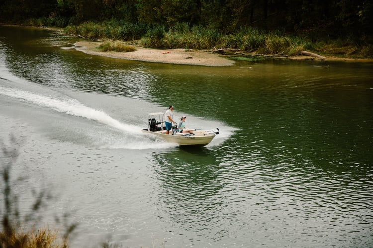 Colorado River Bass Fishing in Austin