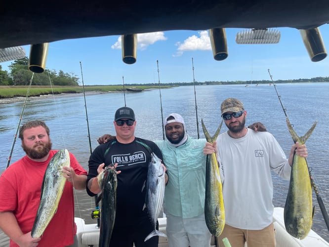 Offshore Trolling With Captain TJ In North Charleston
