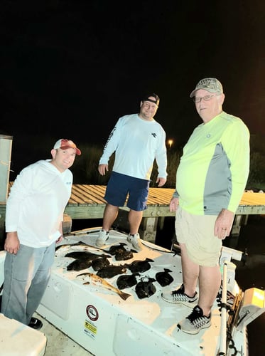 Dauphin Island Flounder Gigging in Dauphin Island
