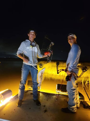 Dauphin Island Flounder Gigging in Dauphin Island