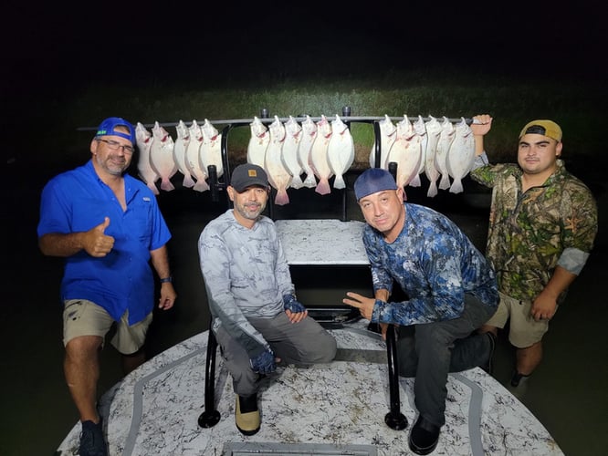 Flounder Gigging Trip In Rio Hondo