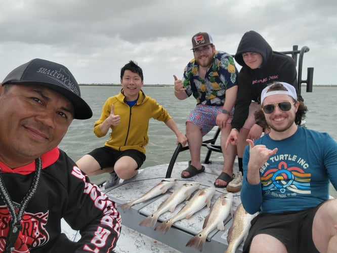 Wading the Laguna Madre in South Padre Island