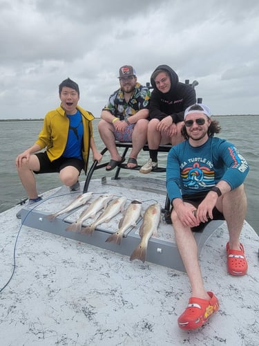 Wading the Laguna Madre in South Padre Island
