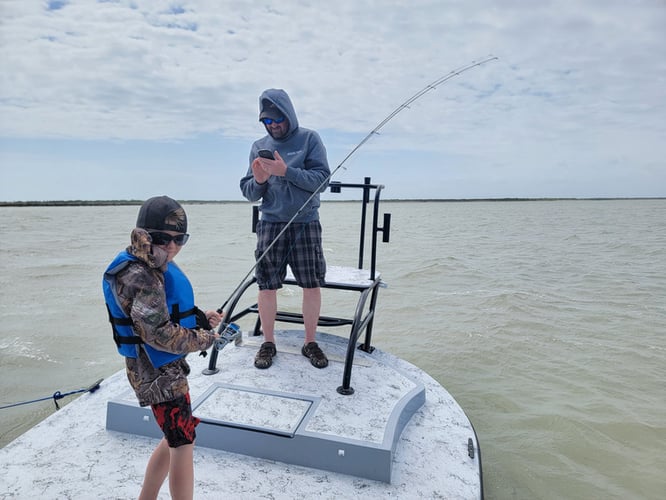 Wading the Laguna Madre in South Padre Island
