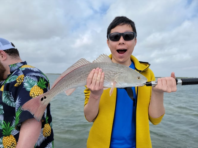 Wading the Laguna Madre in South Padre Island