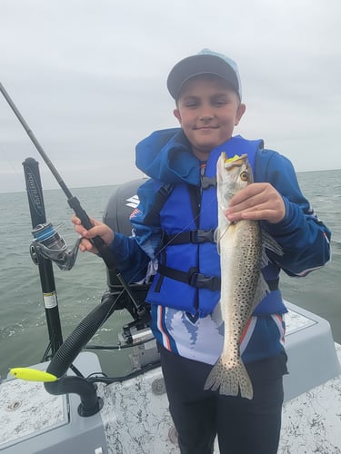 Wading the Laguna Madre in South Padre Island