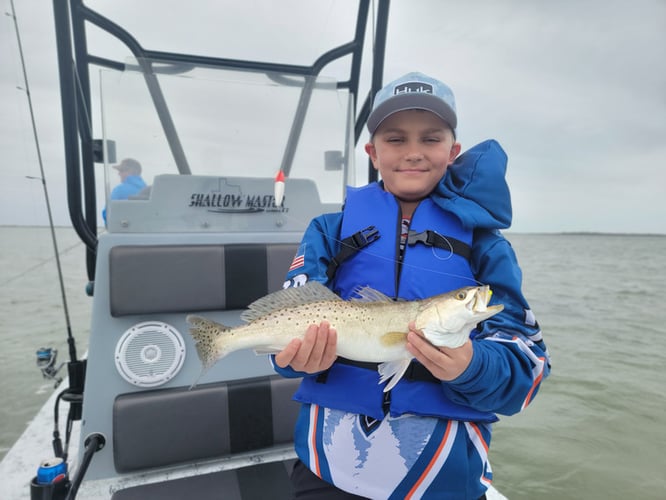 Wading the Laguna Madre in South Padre Island