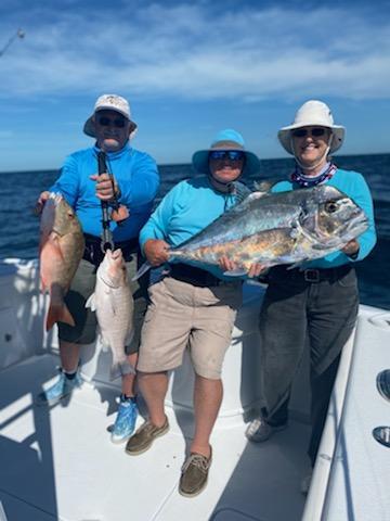 Seriously Huge Snapper And Grouper - 28' In Tierra Verde