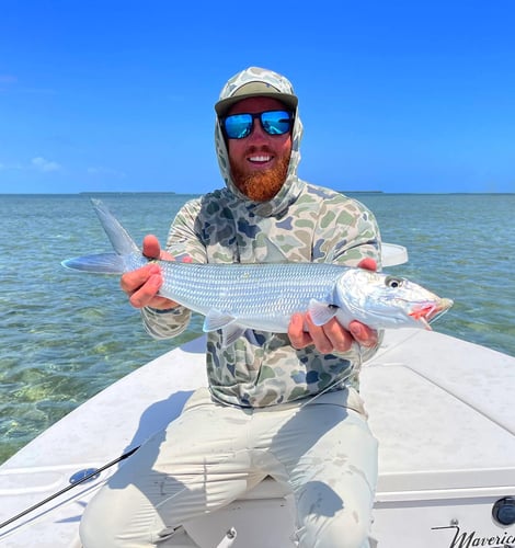 Light Tackle and Fly Fishing Trips - 17' Maverick HPX