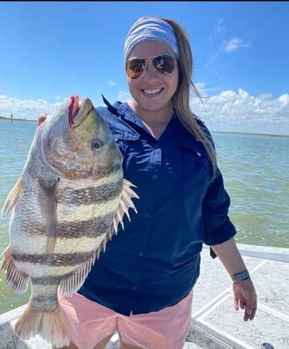 Half-day - 21’ Shallow Stalker In Port Isabel