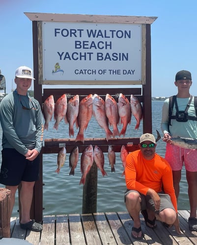 Gulf Fishing Adventure In Fort Walton Beach