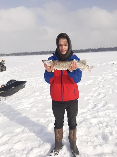 Lake Houghton Ice Fishing in Roscommon