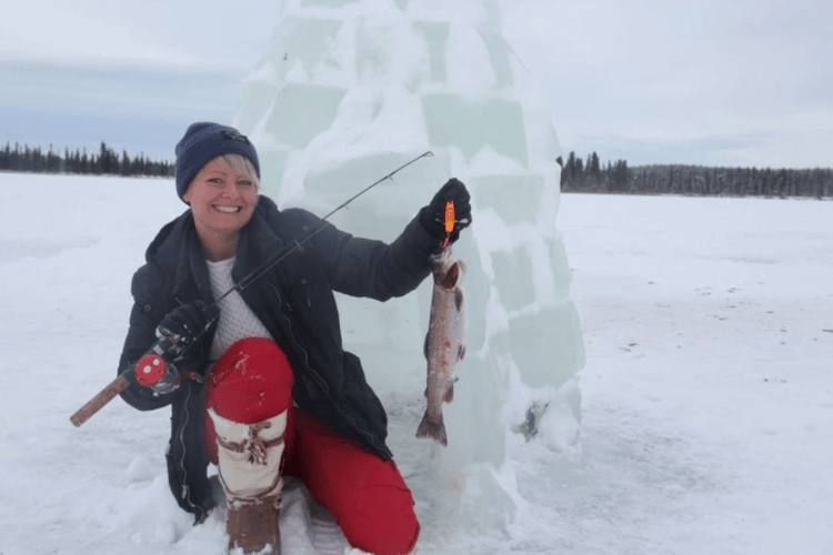 Lake Houghton Ice Fishing in Roscommon