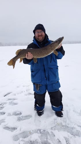 Lake Houghton Ice Fishing In Roscommon