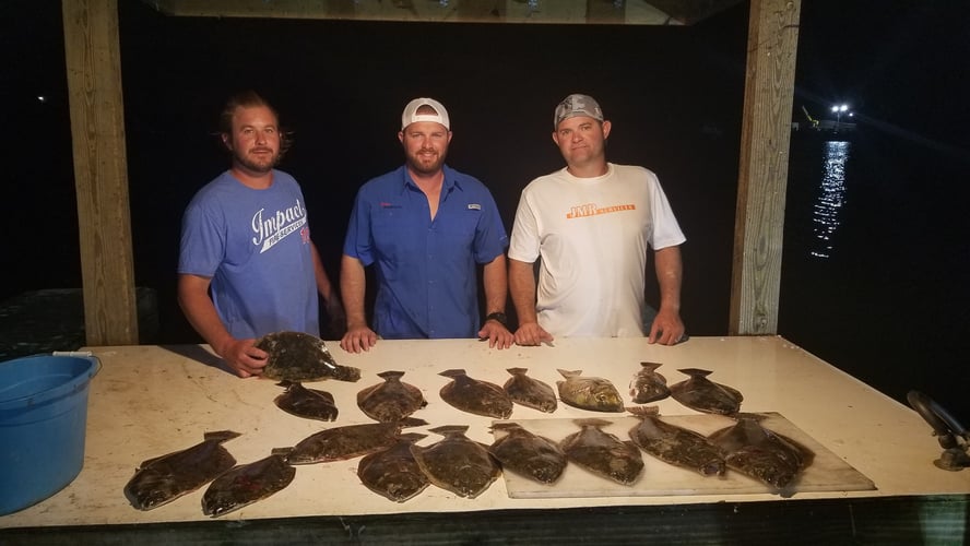 Nocturnal Assault Flounder Gigging Fishing Guide S in Aransas Pass