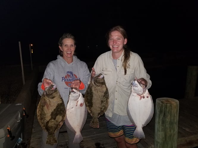 Flounder Gigging Night Trip In Rockport