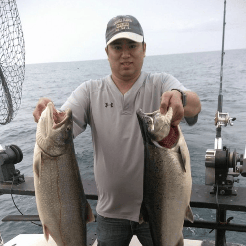 Kings, Coho, & Big Ol' Lake Trout In Kenosha